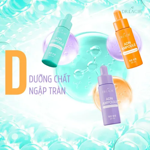 Serum Dưỡng Da 3 Adn Ampoules Dr.lacir Hộp 3 chai