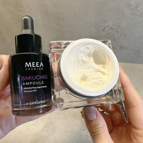 Serum Dưỡng Trắng Bakuchiol Ampoule V2 Meea Origin Phiên Bản Mới 30ml