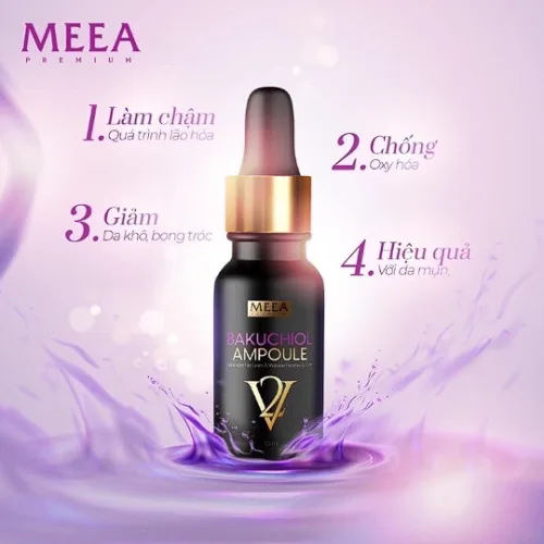 Serum Dưỡng Trắng Bakuchiol Ampoule V2 Meea Origin
