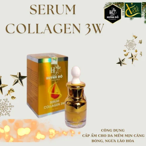 Serum Giảm Nám Collagen 3W Huỳnh Đỗ cho vẻ đẹp thuần khiết