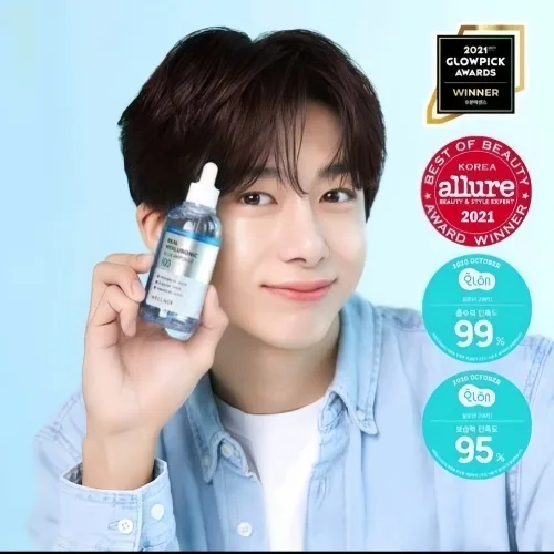 Serum Hàn Quốc Wellage Real Hyaluronic Blue Ampoule 75ml Cấp Ẩm Phục Hồi Da