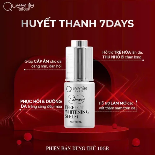 Serum Huyết Thanh Queenie Skin 7 Days 10ml
