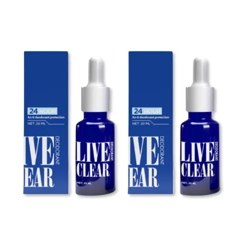 Serum Khử Hôi Nách, Hôi Chân, Ngăn Tiết Mồ Hôi Dành Cho Cả Nam Và Nữ 20ml Live Clear Thanh Tô - Mua 1 Tặng 1
