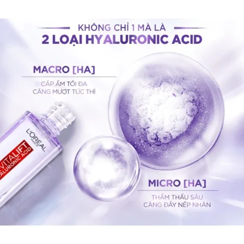 Serum Loreal Paris Revitalift Hyaluronic Acid 1.5% Hyaluron Cấp Ẩm Sáng Da 30ml