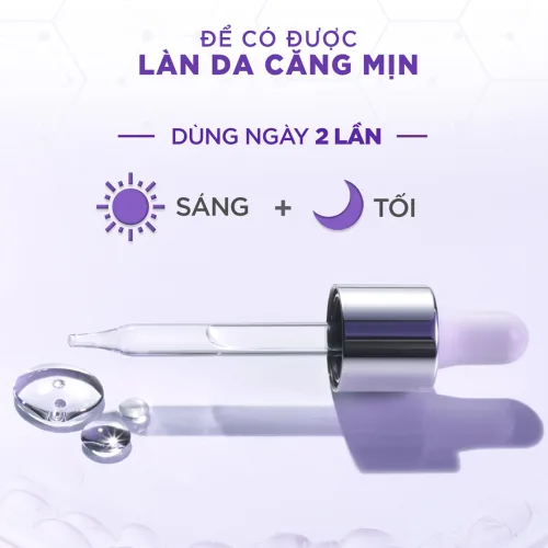 Serum L'Oreal Hyaluronic Acid Cấp Ẩm Sáng Da 30ml
