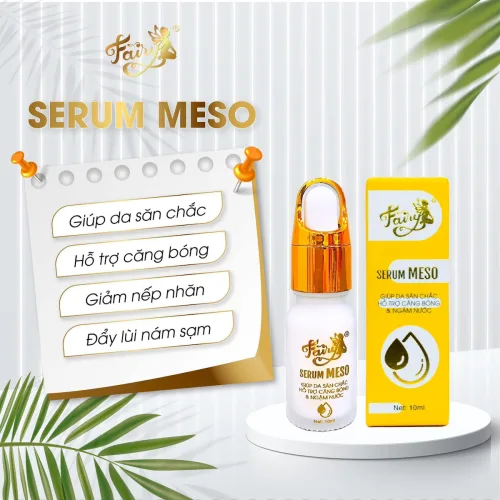 Serum Meso Fairy Hỗ Trợ Dưỡng Trắng Da Căng Bóng 10ml