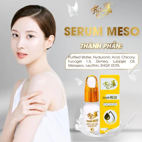 Serum Meso Fairy Hỗ Trợ Dưỡng Trắng Da Căng Bóng 10ml