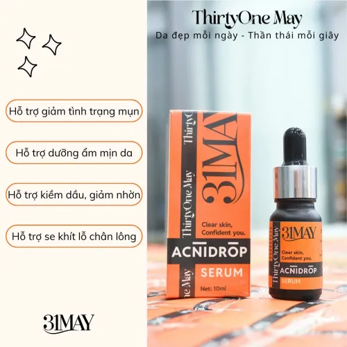 Serum Mụn 31may Acnidrop 10ml – Serum Thirtyone May