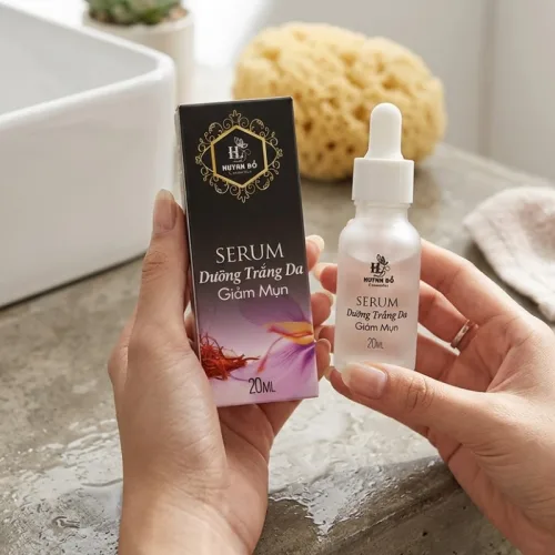 Serum Mụn Huỳnh Đỗ 20ml Hỗ Trợ Giảm Mụn Dưỡng Sáng Da - Phiên Bản Mới