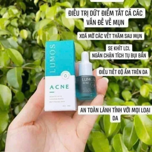 Serum Mụn Lumos Acne 5ml  Em này đúng chuẩn dũng sĩ diệt mụn luôn ạ