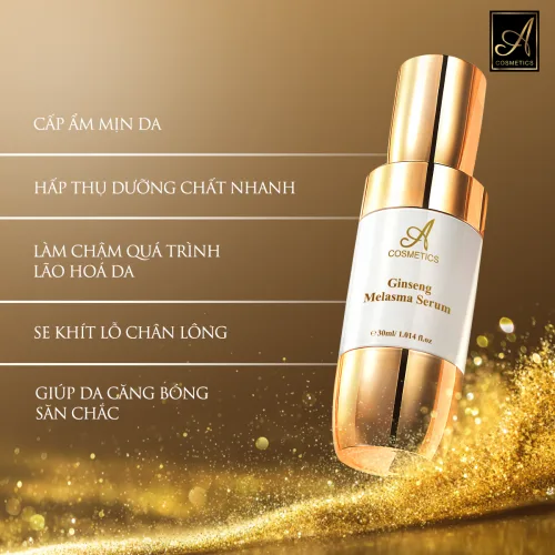 Serum Nám Nhân Sâm 30ml A Cosmetics Ginseng Melasma Serum Mỹ Phẩm Phương Anh - Phiên Bản Mới