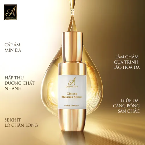 Serum Nám Nhân Sâm 30ml A Cosmetics Ginseng Melasma Serum Mỹ Phẩm Phương Anh - Phiên Bản Mới