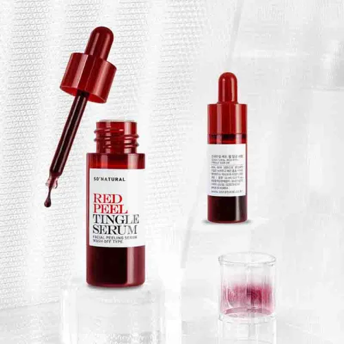 Serum Peel Da So Natural Red Peel Tingle Hàn Quốc Mini 11ml