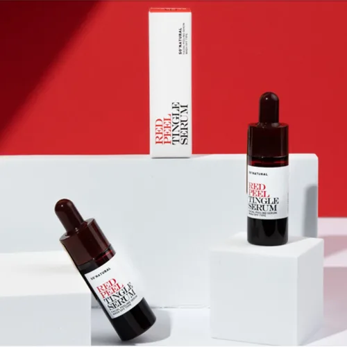 Serum Peel Da So Natural Red Peel Tingle Hàn Quốc Mini 11ml