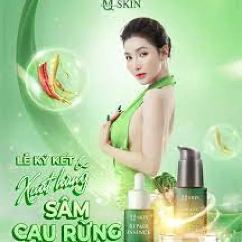 Serum tái tạo da sâm cau rừng mq skin chính hãng
