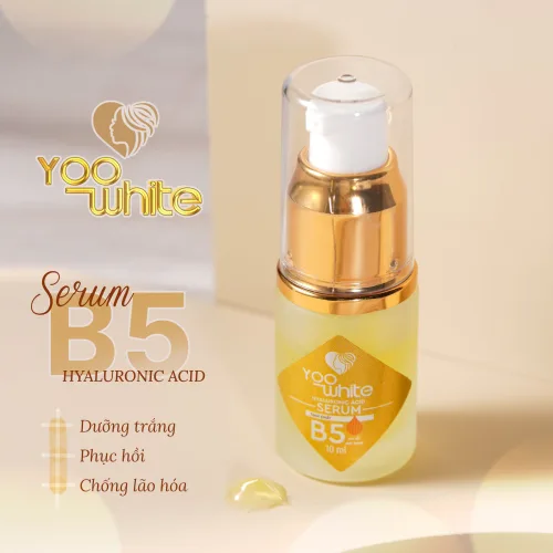Serum tinh chất B5 yoo White Bí quyết dưỡng da căng bóng cho các nàng đây