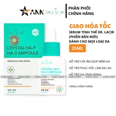 Serum Tinh Thể Vàng Dr.Lacir Crystal Serum 25ml - Giúp Da Căng Bóng