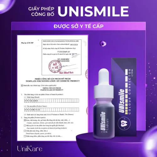 Serum Trắng Răng Unismile Unikare 10ml