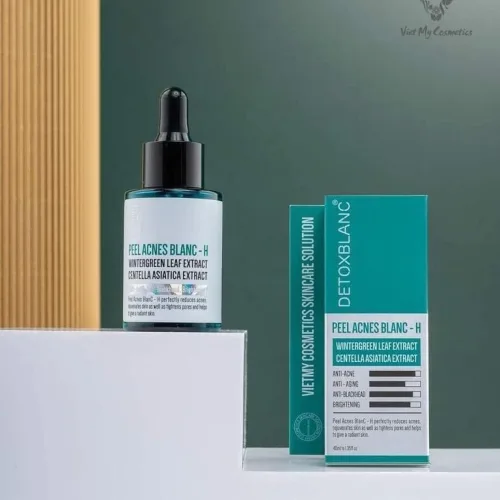Serum trị mụn lộc đề H hàng chính hãng Detox Blanc