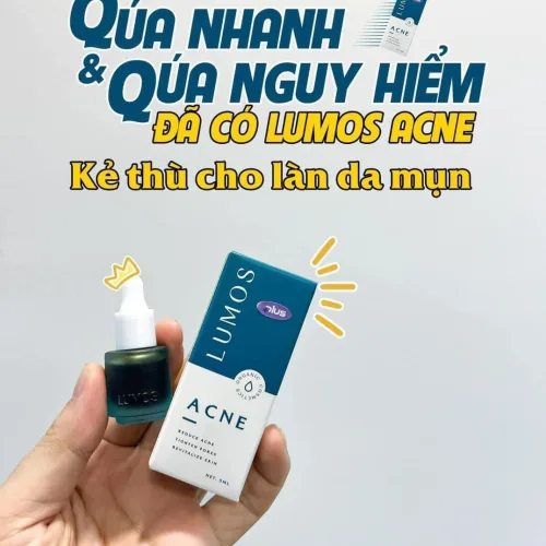 Serum trị mụn Lumos mẫu mới  Chưa 1 dòng trị mụn nào qua được e luôn