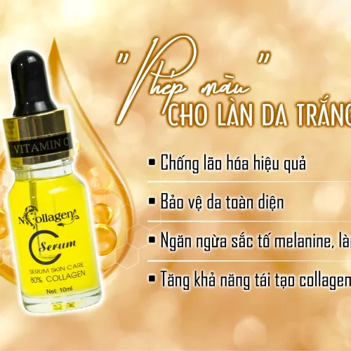 Serum Vitamin C độc chiêu chăm dưỡng vạn làn da khô