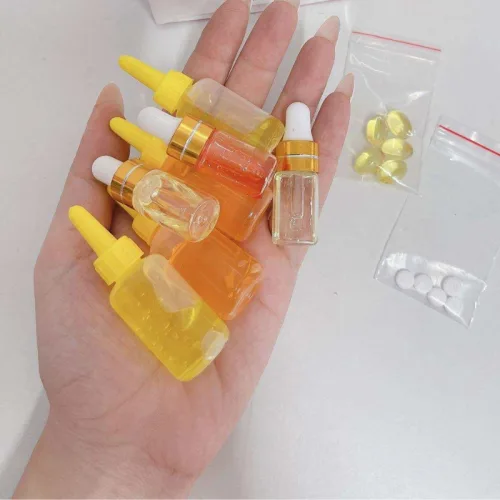 Set 1 Bộ 17 Sản Phẩm Kích Trắng Da Vitamin x10 Myo