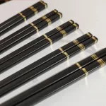 Set 10 Đôi Đũa 3 Sọc Chống Trơn Trượt 24cm