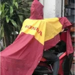 Set 2 Áo Mưa Honda Vải Polyester Chống Thấm Nước