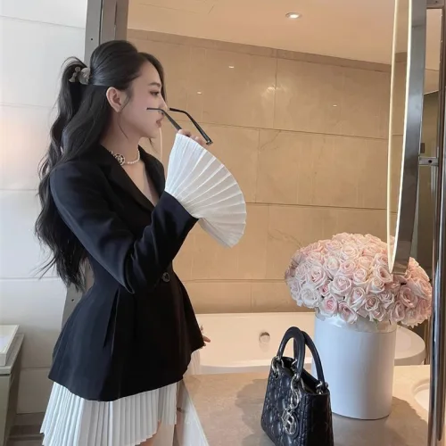 Sét 2 món vest phối dâp ly + quần đùi
