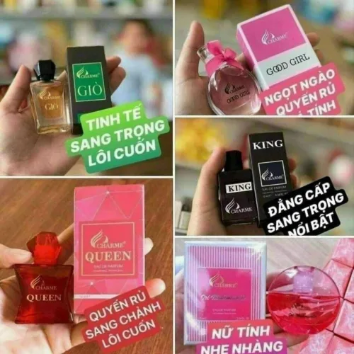 Set 5 Chai Nước Hoa Charme Mini 10ml