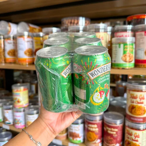 Set 6 Lon Trà Bí Đao Wonderfarm Trao Xuân Thanh Mát (310ml/Lon)