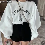 Sét áo bí thêu quần kaki