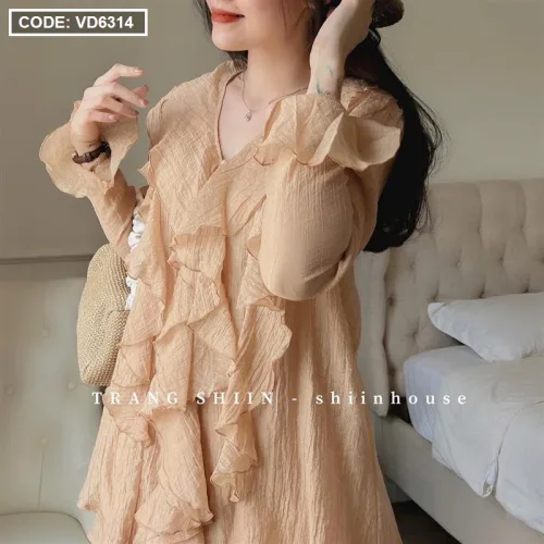 Sét áo nâu bèo + short