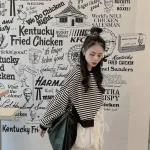 Set áo tay dài phối áo sơ mi sát nách