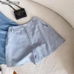 Sét áo xanh xếp ly ngực + short