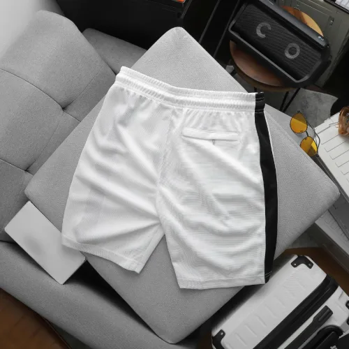 Set Bộ Nam Áo Thun Cổ Tròn Phối Sọc Vai Áo Và Thêu Chữ Pack Trước Ngực + Quần Short Thun Nam Phối Sọc Hai Bên Quần Có Big Size