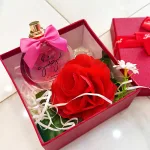 Set Hộp Quà Tặng Nước Hoa Nữ Charme Good Girl 60ml - Hộp Hoa Rơm Nhiều Màu