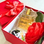 Set Hộp Quà Tặng Nước Hoa Nữ Kat Kev Parfume Good Girl 50ml - Hộp Hoa Rơm Nhiều Màu