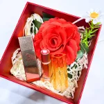 Set Hộp Quà Tặng Son Dưỡng Ẩm Môi Hàn Quốc Embisu Glowp Lip Tint - Hộp Hoa Rơm Nhiều Màu