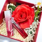 Set Hộp Quà Tặng Son Dưỡng Ẩm Môi Hàn Quốc Embisu Natural Glow Lip Balm - Hộp Hoa Rơm Nhiều Màu