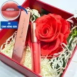 Set Hộp Quà Tặng Son Môi Kem Nhung Lì Hàn Quốc Embisu Pro Vel Tint 10 Màu - Hộp Hoa Rơm Nhiều Màu