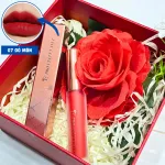 Set Hộp Quà Tặng Son Môi Kem Nhung Lì Hàn Quốc Embisu Pro Vel Tint 10 Màu - Hộp Hoa Rơm Nhiều Màu