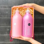 Set Quà Tặng Combo Dầu Gội Xả Kumano Yushi Salon Link Extra Không Silicon Nhật Bản 1000ml/Chai