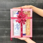 Set Quà Tặng Sữa Tắm Ý Dĩ & Sữa Rửa Mặt Ý Dĩ Reihaku Hatomugi
