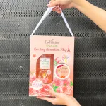 Set Quà Tặng Sữa Tắm Enchanteur Naturelle Hương Hoa Hồng & Tẩy Tế Bào Chết Body (Set Màu Cam)
