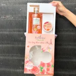 Set Quà Tặng Sữa Tắm Enchanteur Naturelle Hương Hoa Hồng & Tẩy Tế Bào Chết Body (Set Màu Cam)