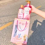 Set Quà Tặng Sữa Tắm Purité Hương Hoa Hồng Rose 850ml + Sữa Tắm Purité Hương Anh Đào Cherry Blossoms 250ml