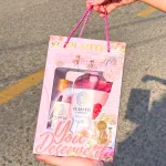Set Quà Tặng Sữa Tắm Purité Hương Hoa Hồng Rose 850ml + Sữa Tắm Purité Hương Anh Đào Cherry Blossoms 250ml
