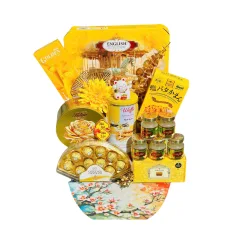 Set Quà Tết Sang Trọng – Quà Tặng Đối Tác – Hộp Quà Tết Cao Cấp Trang Trí Tết - Giỏ Quà Tết