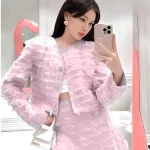 Sét vest bố tua tua baby áo khoác + chân váy